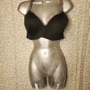 Racerback Black Plus Size Sports Bralette